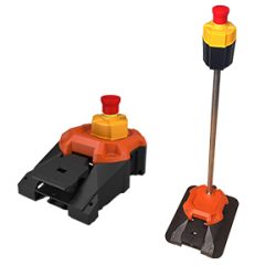 6256 Heavy Duty Footswitch with Emergency Stop